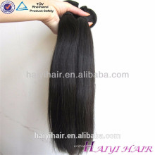 Qingdao Cheveux Usine En Gros Prix Non Transformés 6A Grade Droite Cheveux Humains Weave Vierge Cheveux Brésiliens